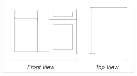 Base Blind Corner (L or R)