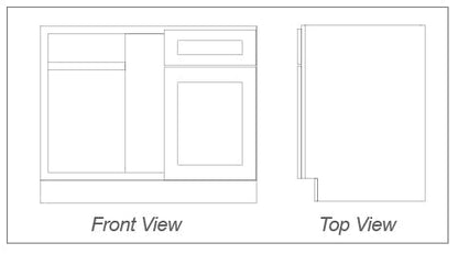 Base Blind Corner (L or R)