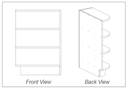 Base End Shelf L or R