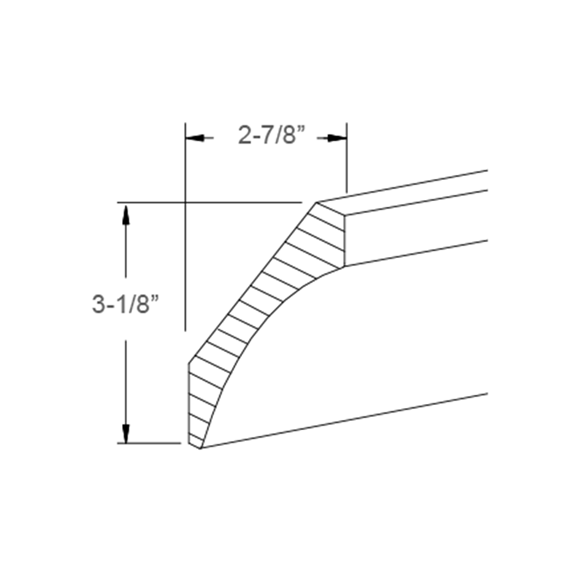 Cove Molding - 4-1/4"