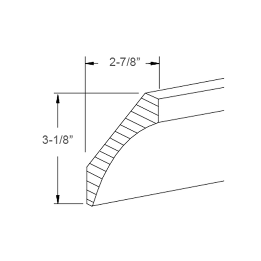 Cove Molding - 4-1/4"