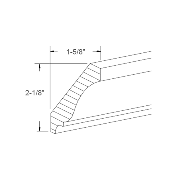 Crown Molding - 2-1/8"