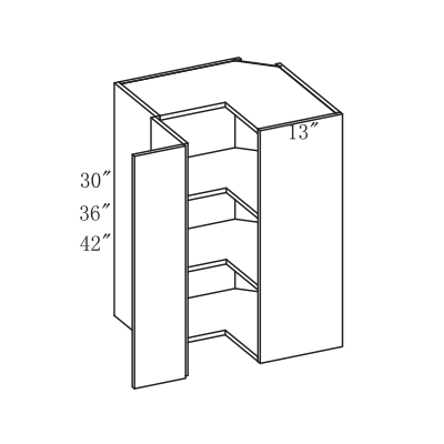 Impress 24" W Wall Easy Reach Cabinet, 30"-42" H