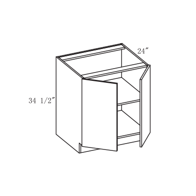 Impress Base Cabinet, Full Door, 24"-36" W