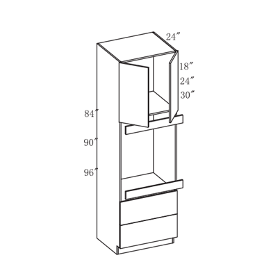 Impress Double Oven Tall Cabinet