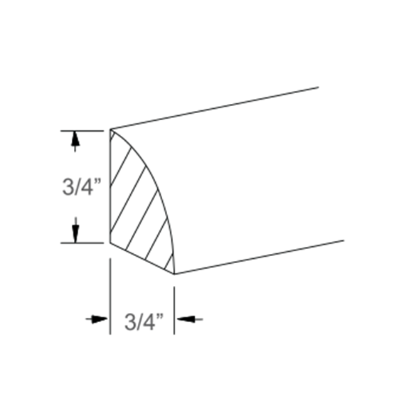 Quarter Round Molding