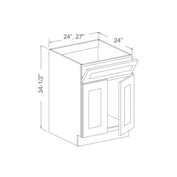 Sink Base with 2 Doors