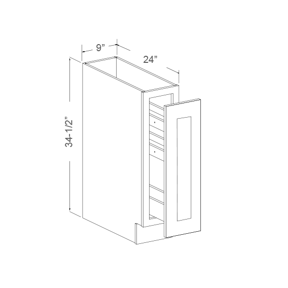 Spice Pull-Out Base Cabinet