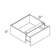 Impress Pull Out Drawer, 6"x21" H