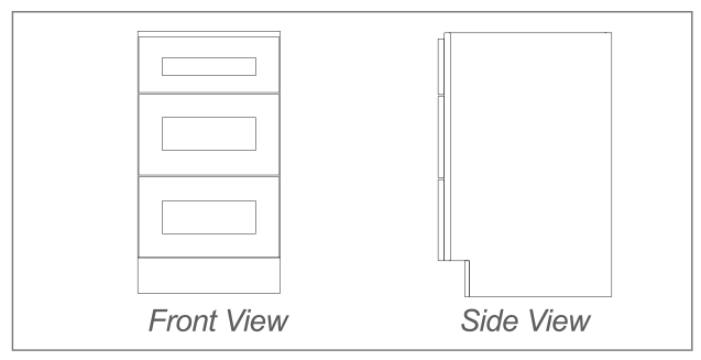 Vanity Drawer Base Cabinet