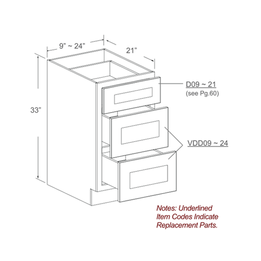 Vanity Drawer Base Cabinet