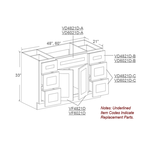 Vanity Single-Sink Cabinet Combo