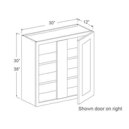 Wall Blind Corner (L or R) - 30"H and 36"H