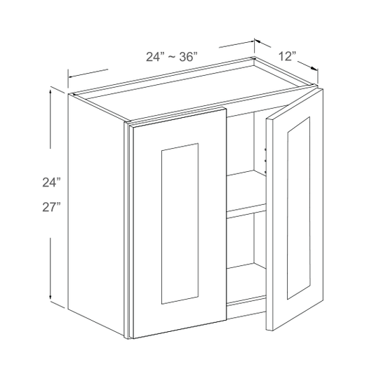 Wall Cabinet - 24"H