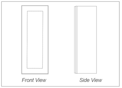 Wall Cabinet - 42"H