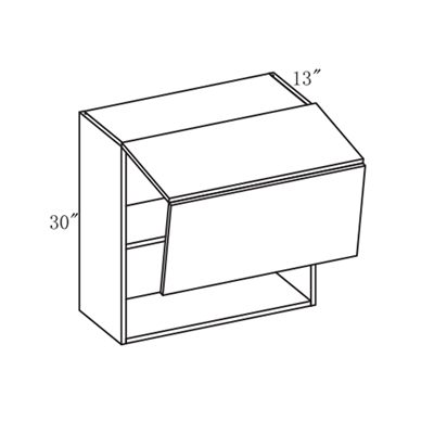 Impress Wall Double Lift Cabinet, 30" H